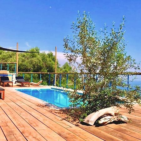 House Sienna Of Villa Intaba Best Views Corfiot Riviera Corfu Island Greece Contemporary Design Pool With Spectacular Sea Views Close To Ipsos Beach Pyrgi  Екстериор снимка
