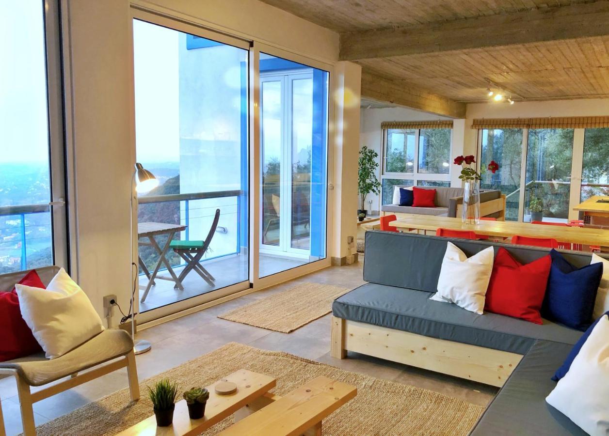 House Sienna Of Villa Intaba Best Views Corfiot Riviera Corfu Island Greece Contemporary Design Pool With Spectacular Sea Views Close To Ipsos Beach Pyrgi  Екстериор снимка